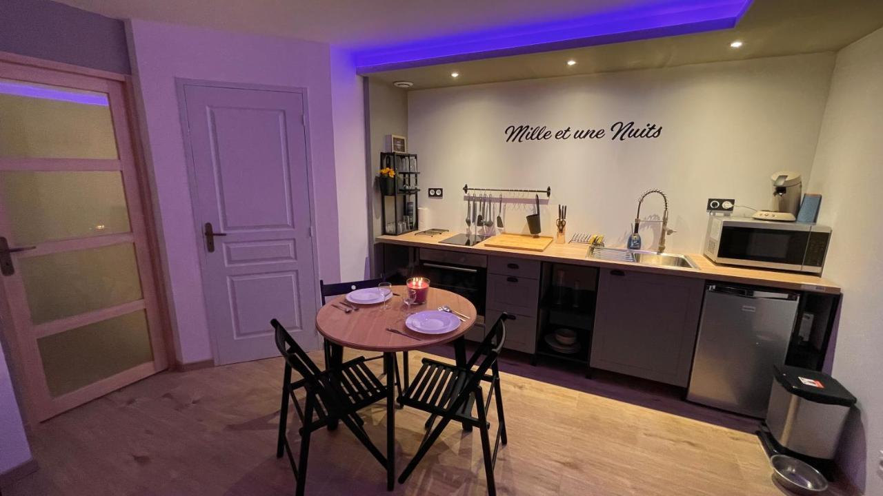 Mille Et Une Nuit, Appartement Classe 3 Etoiles En Rdc Avec Exterieur Et Parking โดล ภายนอก รูปภาพ