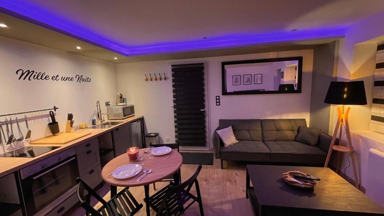 Mille Et Une Nuit, Appartement Classe 3 Etoiles En Rdc Avec Exterieur Et Parking โดล ภายนอก รูปภาพ